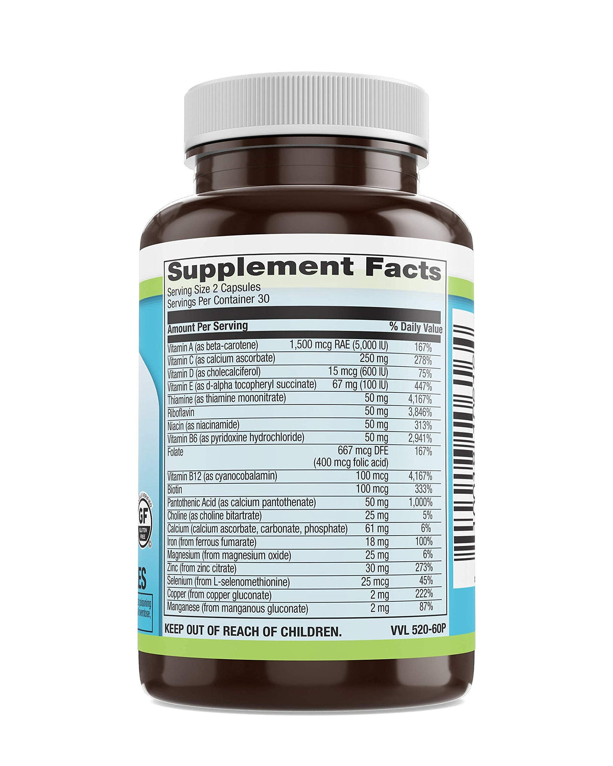 Livamed Ultimate Capsule Multivitamin - 60 Vegetarian Capsules - image 4
