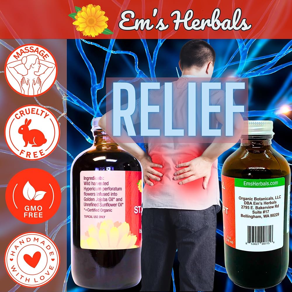 Em's Herbals St John's Wort Infused Oil