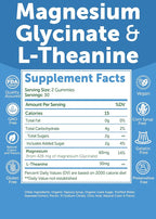 Lunakai USA Made Magnesium Glycinate Gummies 426mg with L-Theanine