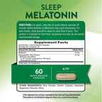 Nature's Truth Melatonin 10mg with Ashwagandha - 60 Capsules - image 2