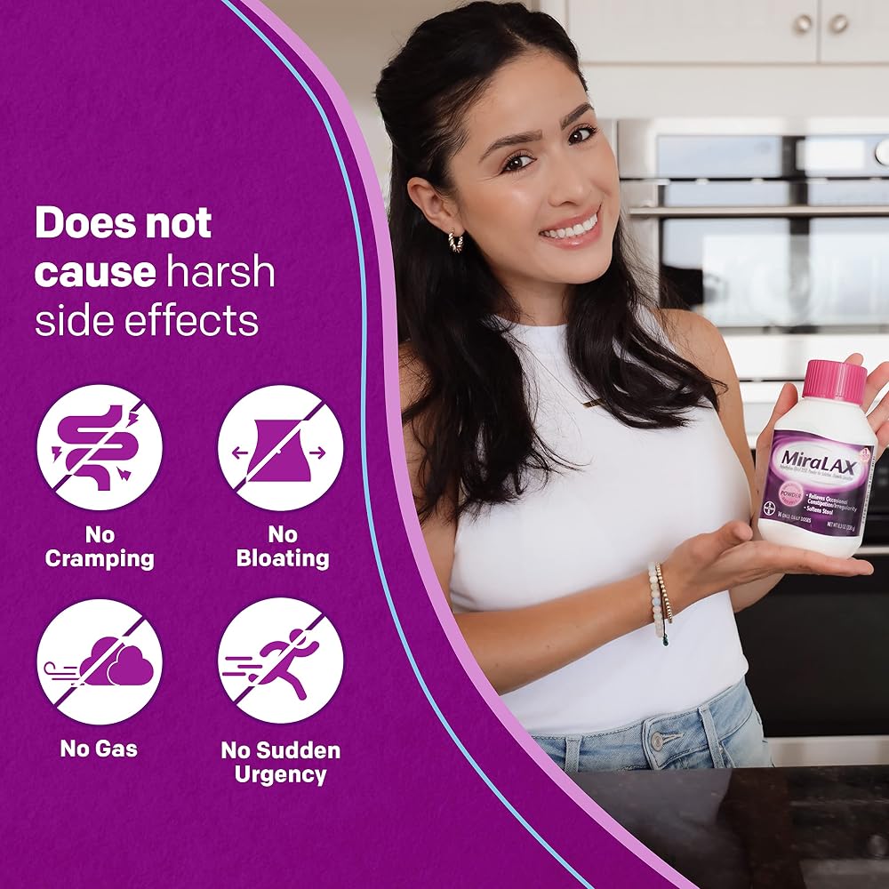 MiraLAX Laxative Powder Packets - image 4