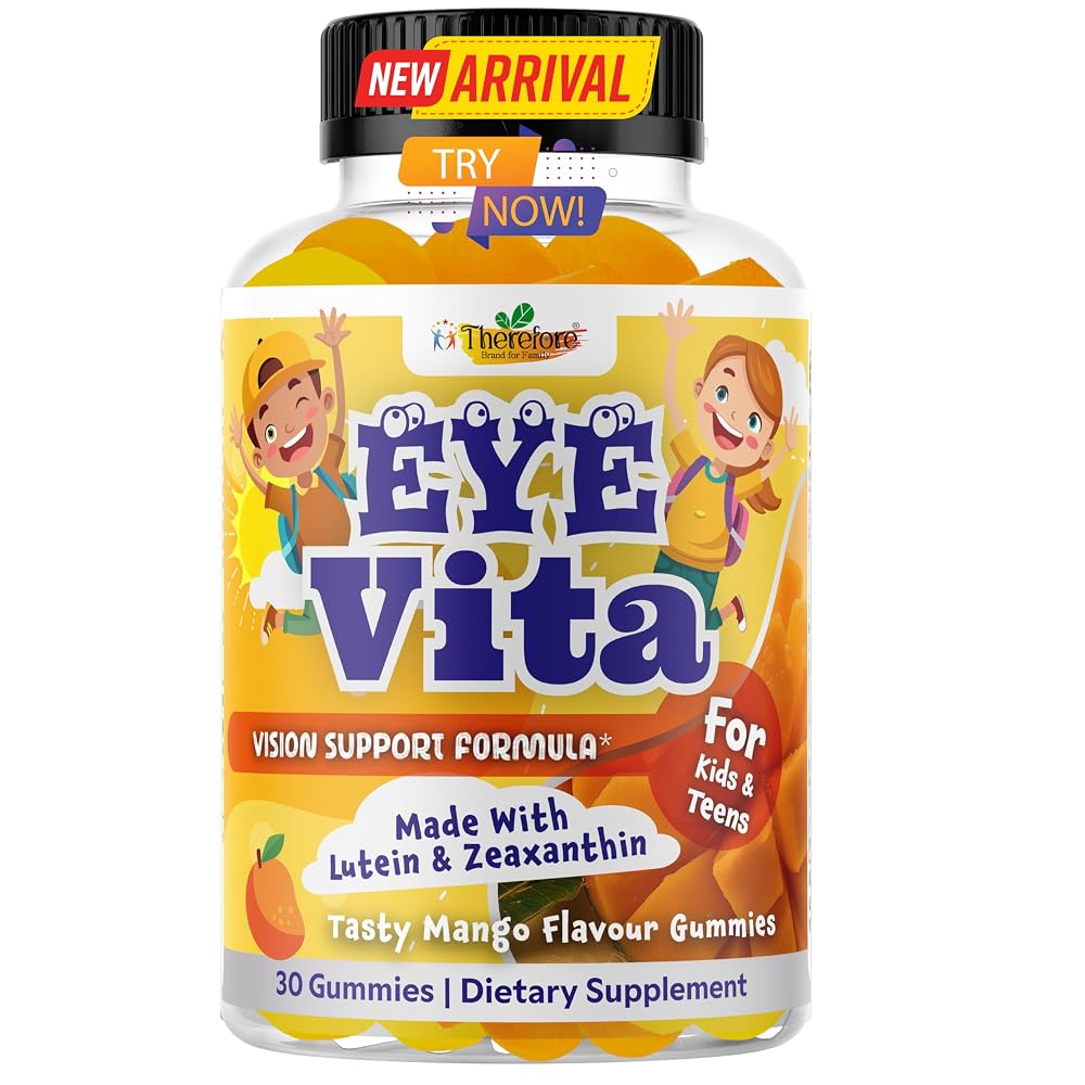 Therefore Kids Eye Vitamins Lutein 12mg - 30 Gummies