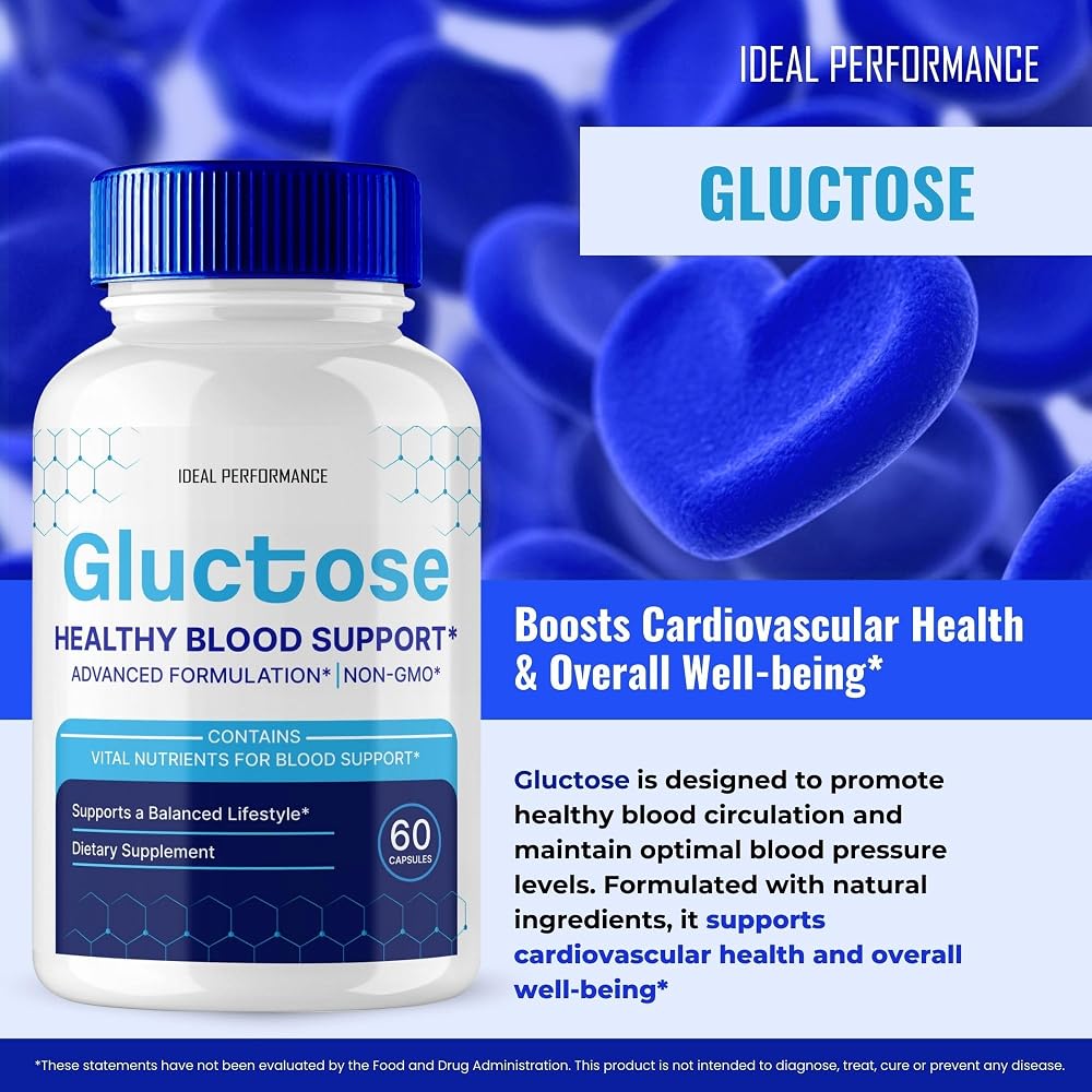 IDEAL PERFORMANCE Gluctose Blood Support Formula - 60 Capsules - image 4