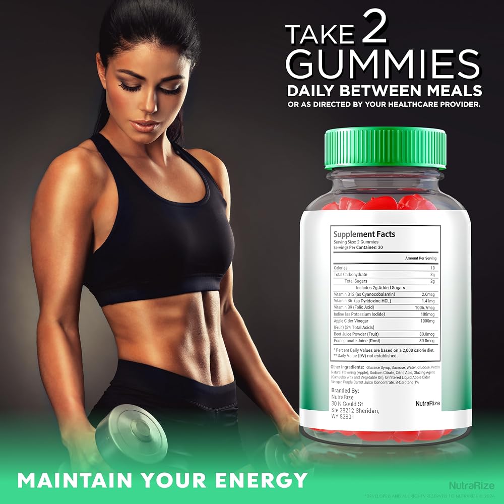 NutraRize Bioketix Keto ACV Gummies Weight Loss Support - 120 Gummies - image 6