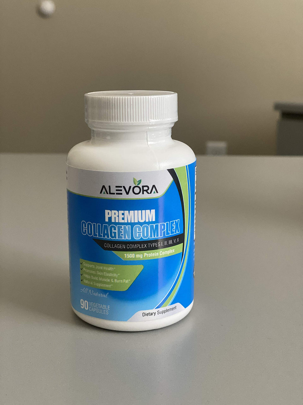 alevora Premium Collagen Complex Types I-V - 90 Vegetable Capsules - image 7