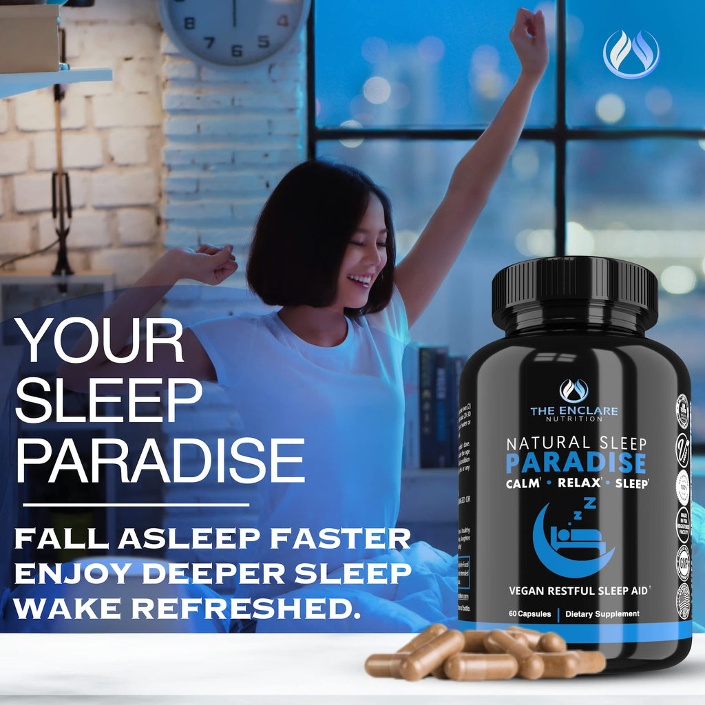 THE ENCLARE NUTRITION Melatonin 10mg Sleep Aid with Ashwagandha - image 3