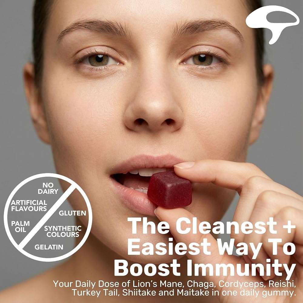 Stay Wyld Organics Super 7 Immunity+ Mushroom Gummies - 30 Count - image 3