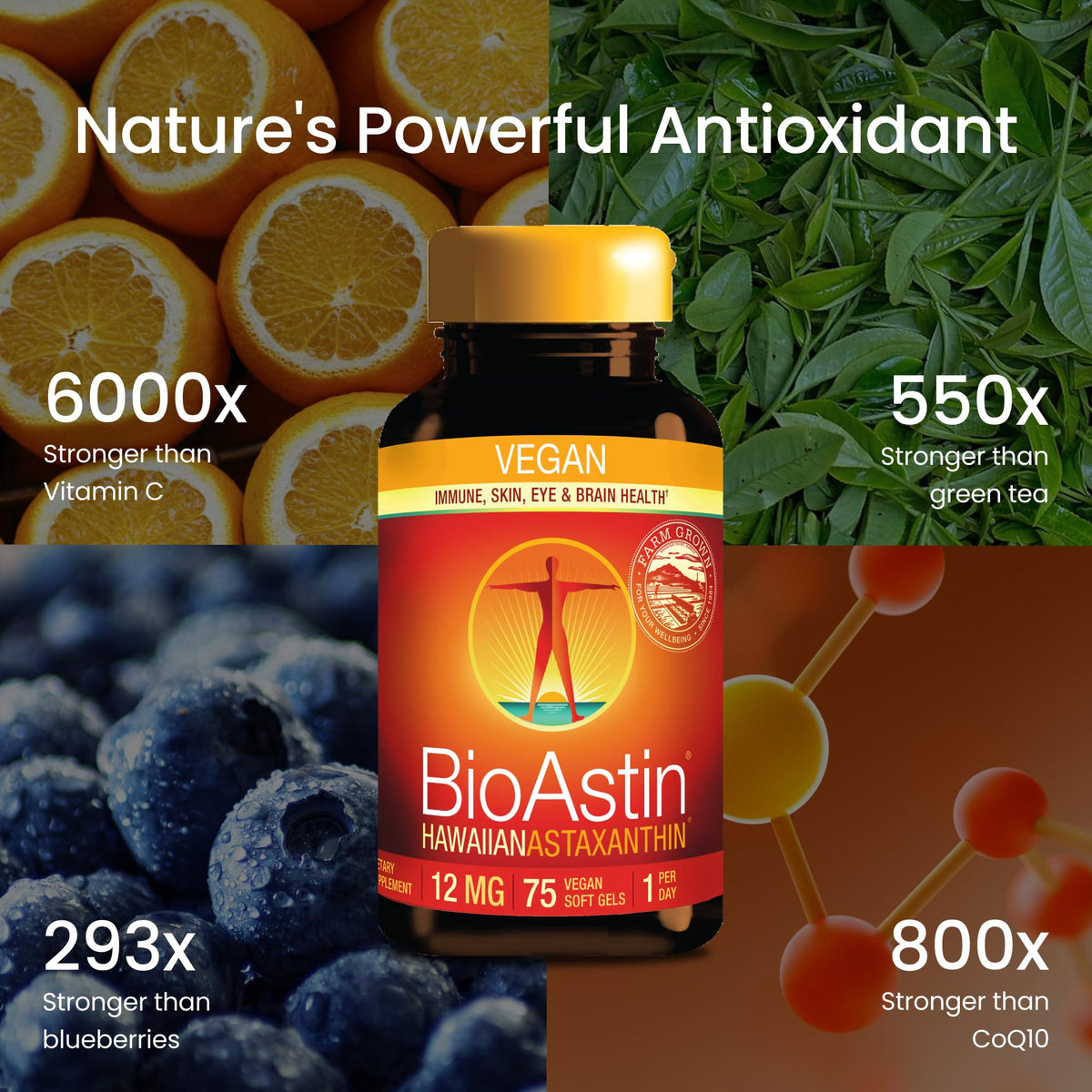 Nutrex Hawaii BioAstin Hawaiian Astaxanthin High Potency