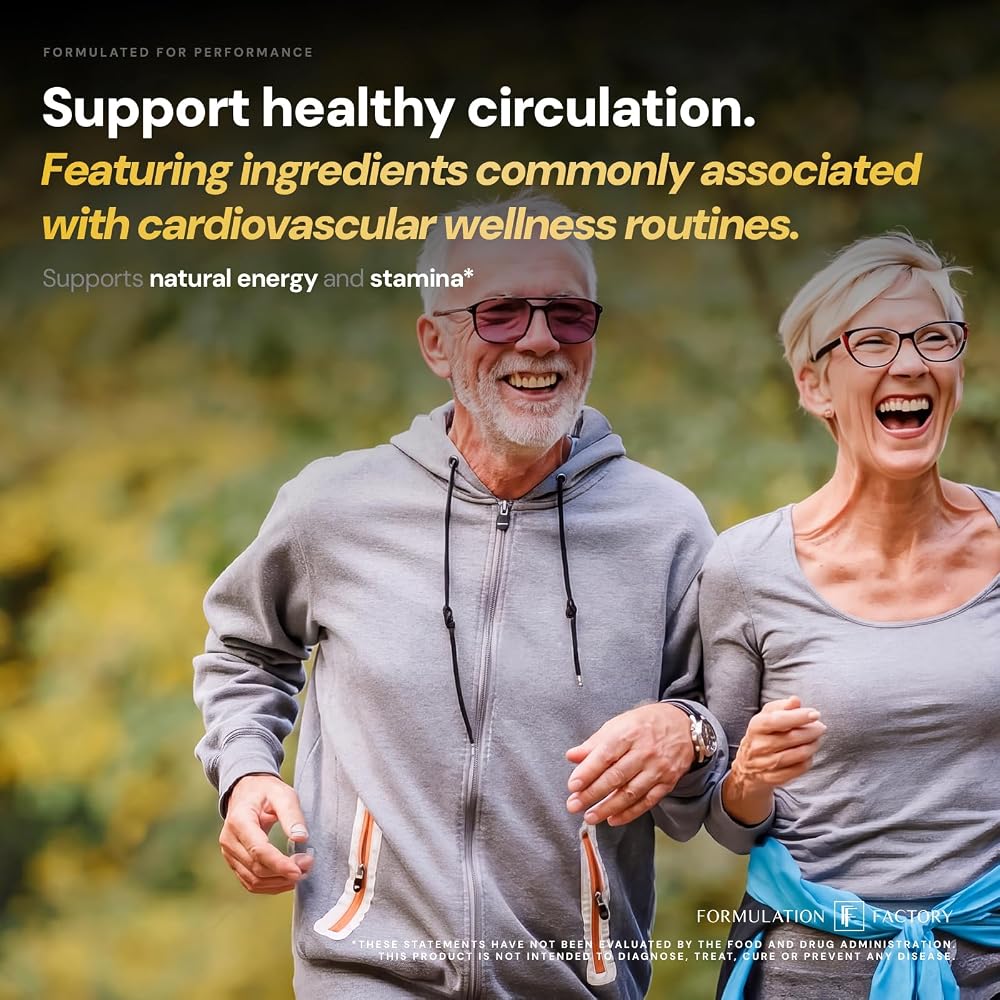 Formulation Factory Heart of Steel Nitric Oxide Supplements for Women