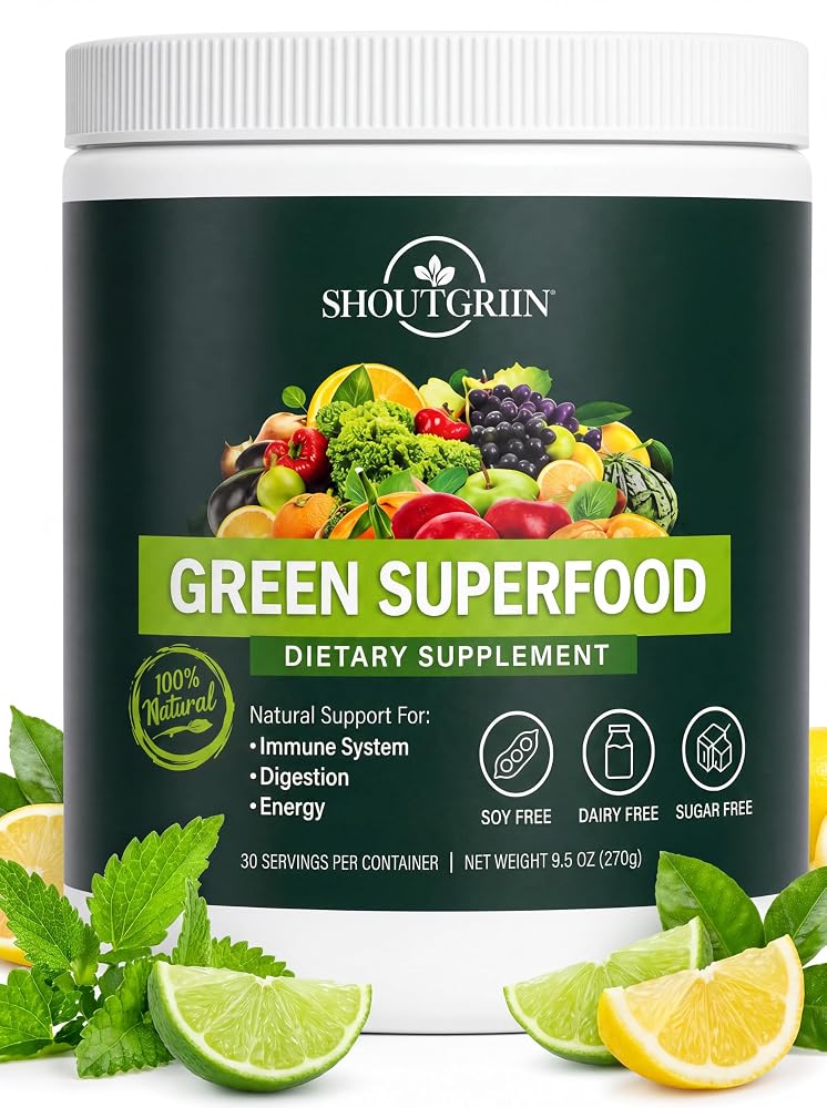 SHOUTGRIIN Greens Powder