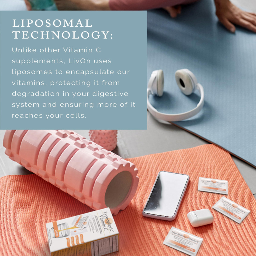 LivOn Laboratories Lypo-Spheric Vitamin C 1000 mg - 360 Packets - image 2
