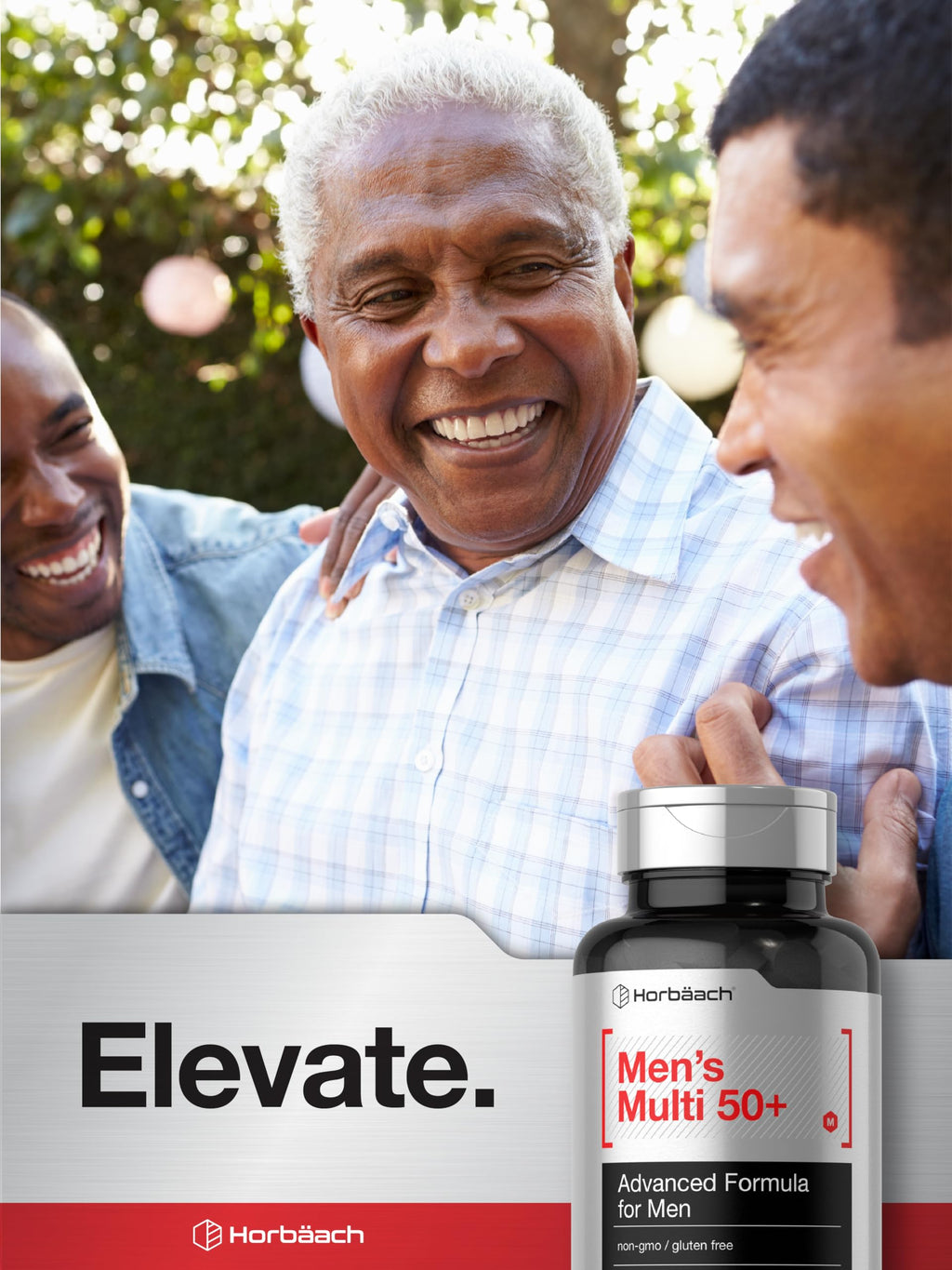 Horbäach Mens Multivitamins 50 Plus - 60 Caplets - image 8