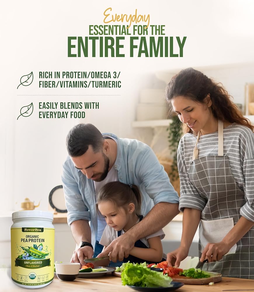 POWER PEA Plant Based Vegan Protein Powder - 12.96 oz - image 4