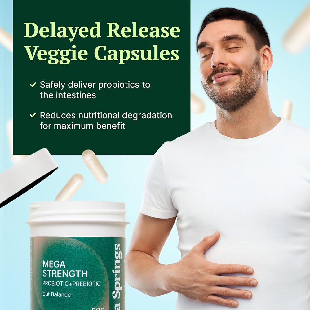 Medella Naturals Mega-Strain 50 Billion CFU Probiotics - 30 Capsules - image 6