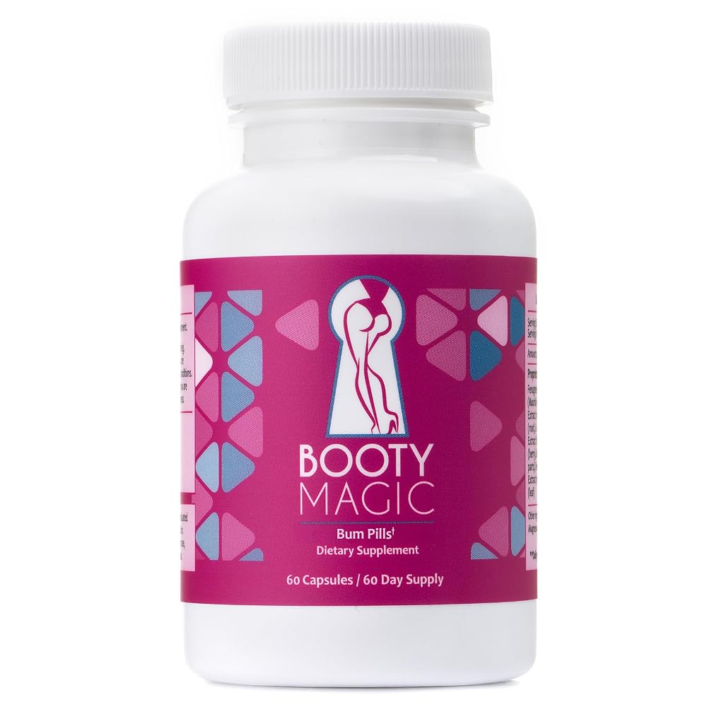 Booty Magic Butt Enhancement Pills - 60 Capsules