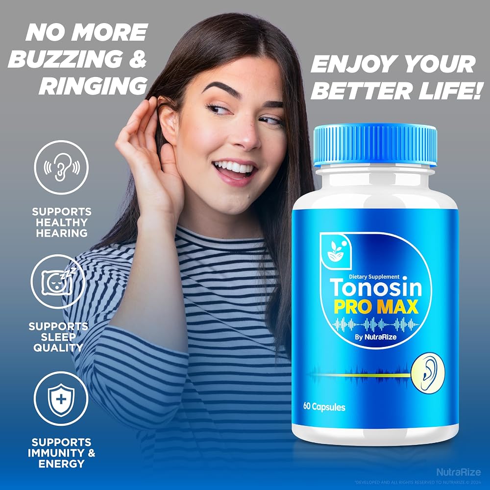 NutraRize Tonosin Pro Max Capsules Hearing Support - 300 Capsules - image 4
