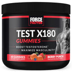 Force Factor Test X180 Gummies Testosterone Booster for Men