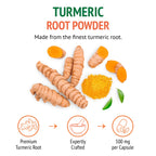 Botanic Choice Turmeric 500mg Joint & Antioxidant Support - 180 Capsules - image 5