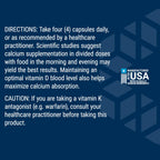 Life Extension Bone Restore Elite with K2 - 120 Capsules - image 7