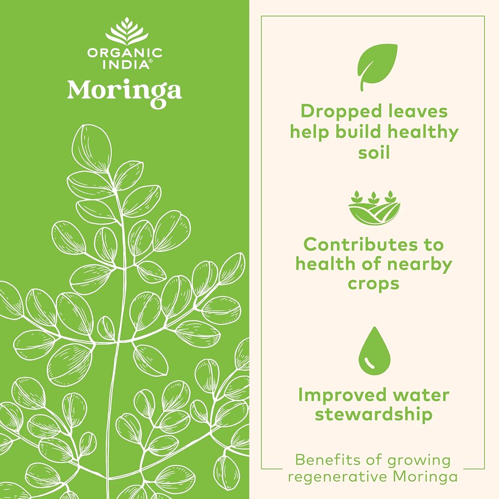 ORGANIC INDIA Moringa Capsules Organic