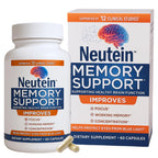 Neutein Brain Supplements for Memory and Focus - 60 Capsules