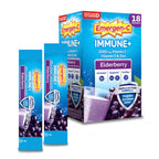 Emergen-C Immune+ Elderberry Immune Support Powder - 18 Count