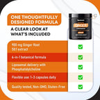 GUDOMET Liposomal Ginger Complex 1,500 mg - 150 Capsules - image 6