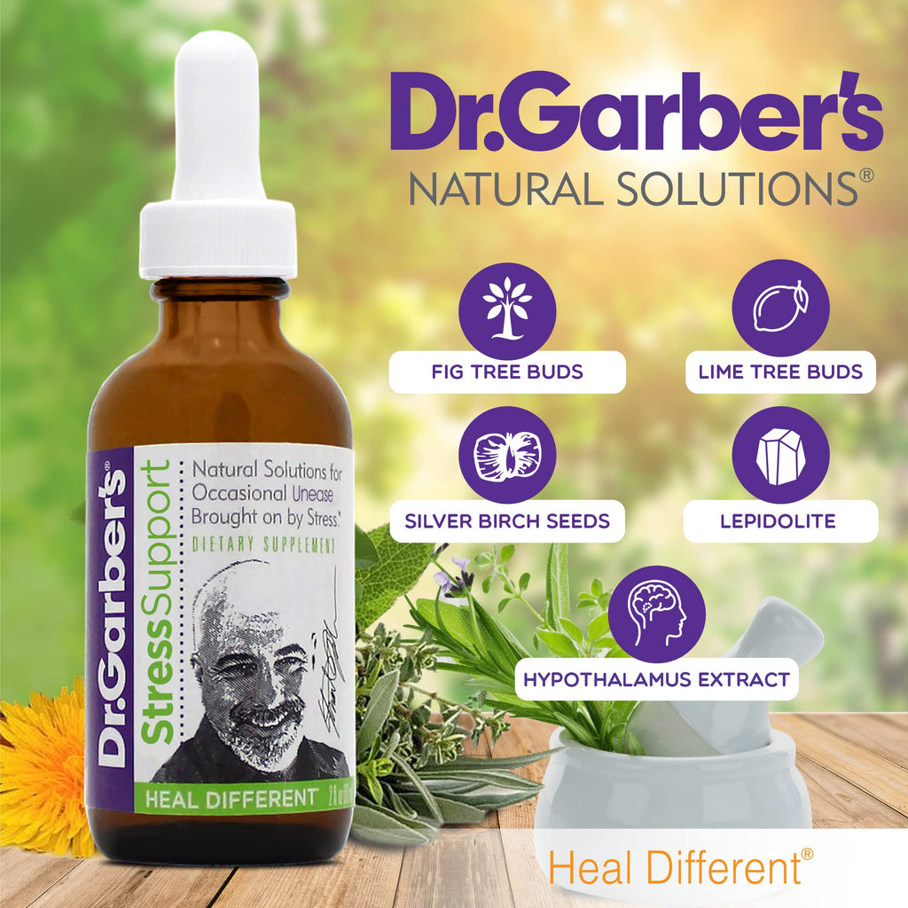 DR.GARBER'S Dr. Garber's Stress Support Oral Drops for Calm Mind - 60ml - image 3