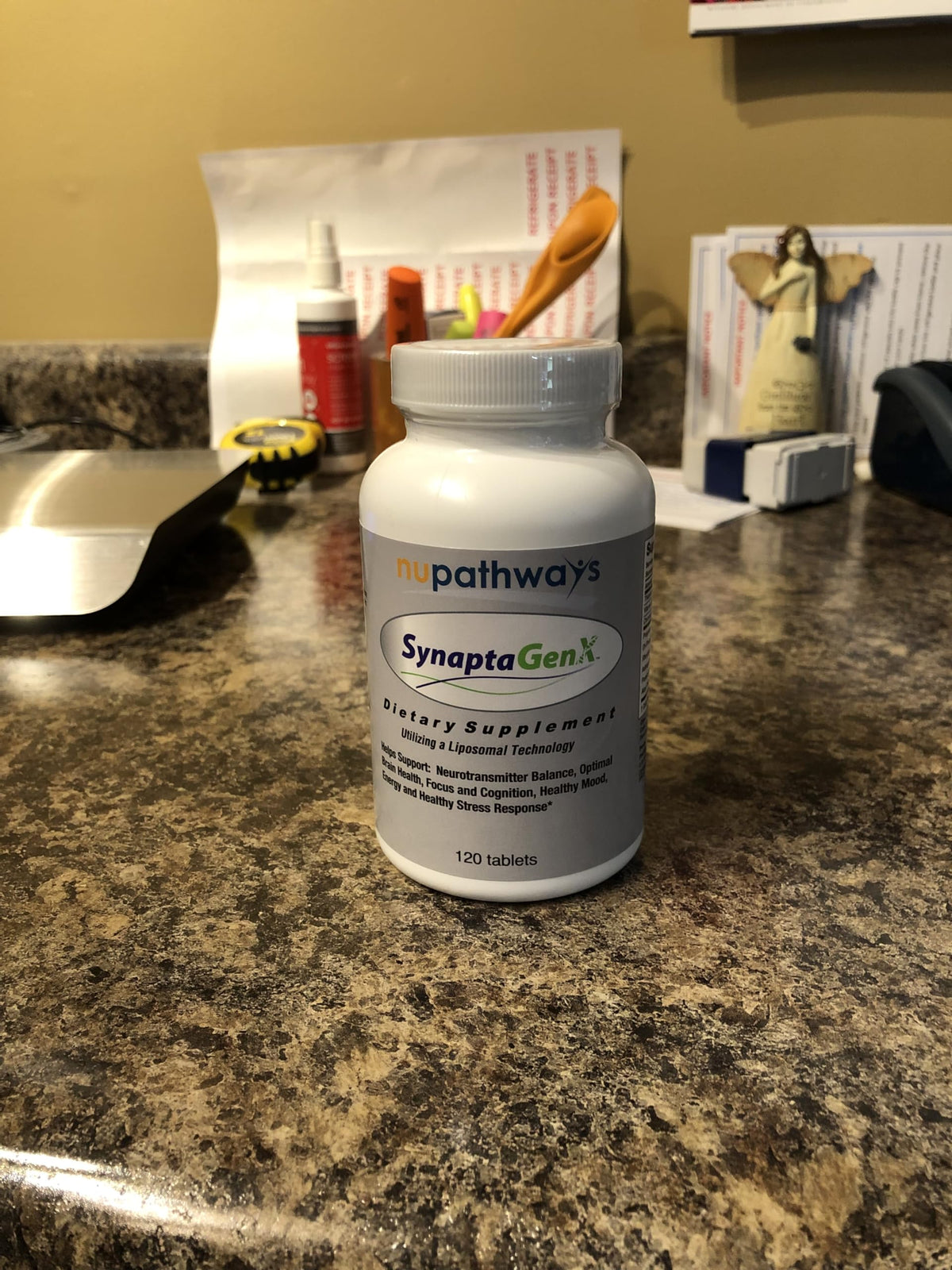 NuPathways SynaptaGenX Neuroadaptagen Amino Acid - 120 Tablets - image 5
