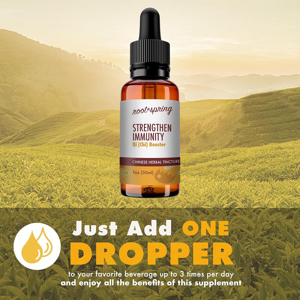 root + spring Strengthen Immunity - Qi (Chi) Booster - Herbal