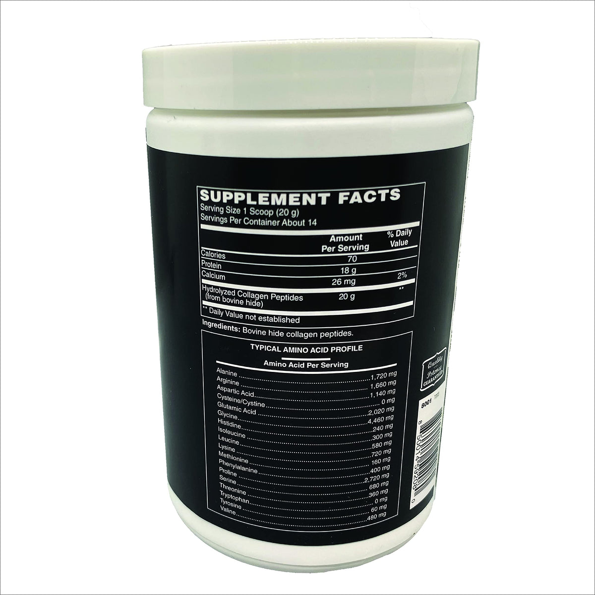 TOUGH-N-TONE Collagen Peptides Powder Grass-Fed - 280g - image 2