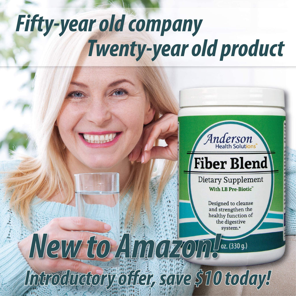 Anderson Fiber Blend with LB Prebiotic Powder - 12 Ounces - image 2