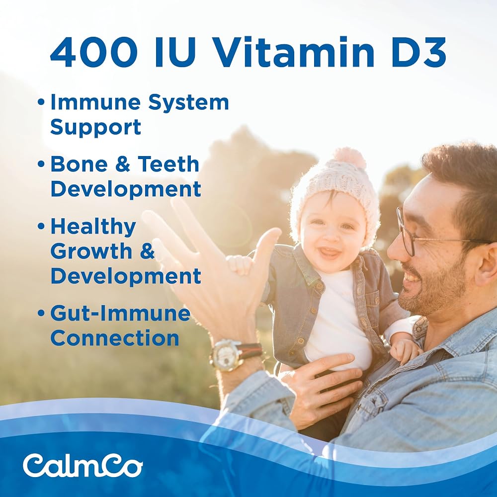 CalmCo Probiotic Vitamin D Drops for Infants - 15ml - image 5