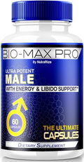 NutraRize Bio-Max Pro Capsules All Natural Male Formula - 60 Capsules
