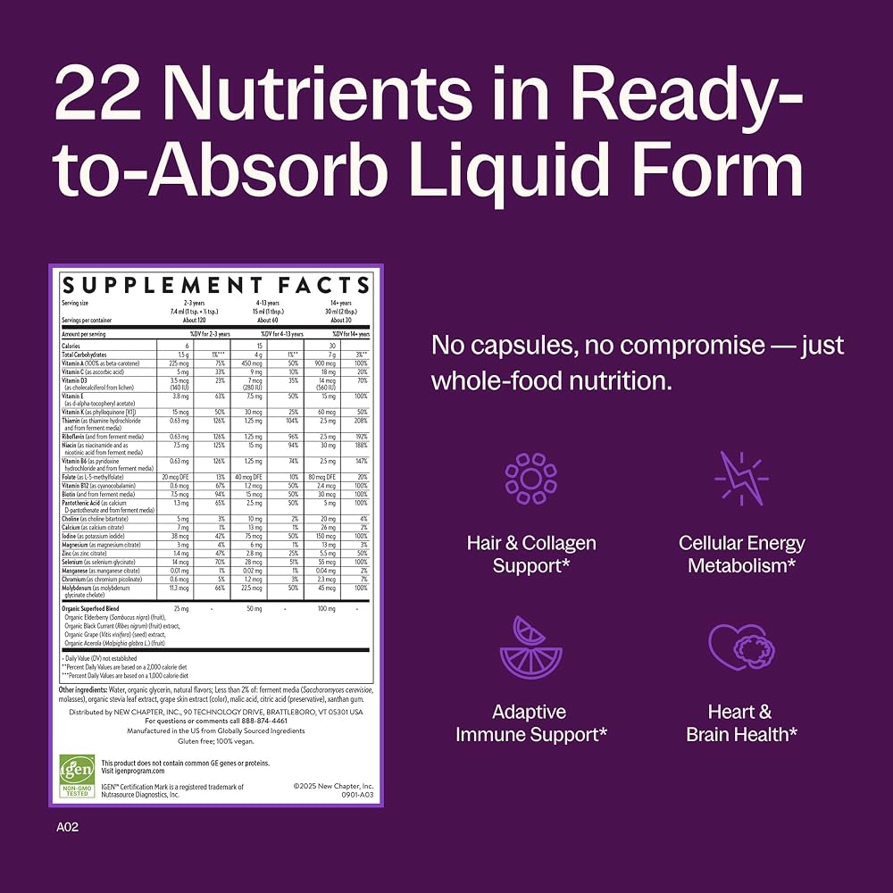 New Chapter Liquid Multivitamins