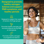 Natural Factors EstroSense Estrogen & Hormone Balance - 120 Vegetarian Capsules - image 2