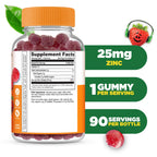 Lifeable Zinc for Kids 25 mg Vegan Berry Gummies - 90 Count - image 2
