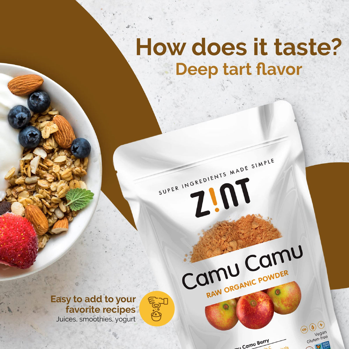 Zint Camu Camu Powder Natural Vitamin C Immune Support - 3.5 oz - image 6