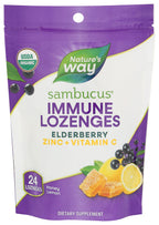 Nature's Way Sambucus Immune Lozenges Honey Lemon - 24 Count - image 4