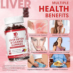 Lukaree Liver Cleanse Detox & Repair Gummies - 120 Count - image 4