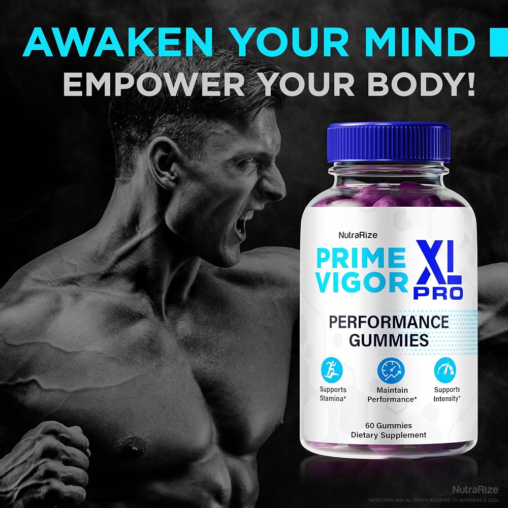 NutraRize Prime Vigor XL Pro Male Gummies - 180 Gummies - image 4