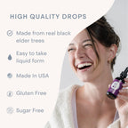 D R P Drop Elderberry Liquid Drops with Vitamin C - 2 fl oz - image 6