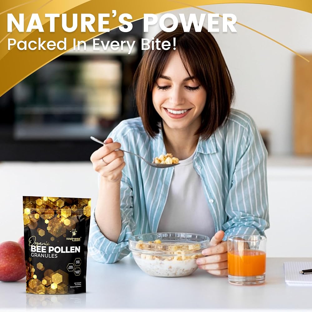 WELLNESS LABSRX Organic Bee Pollen Granules