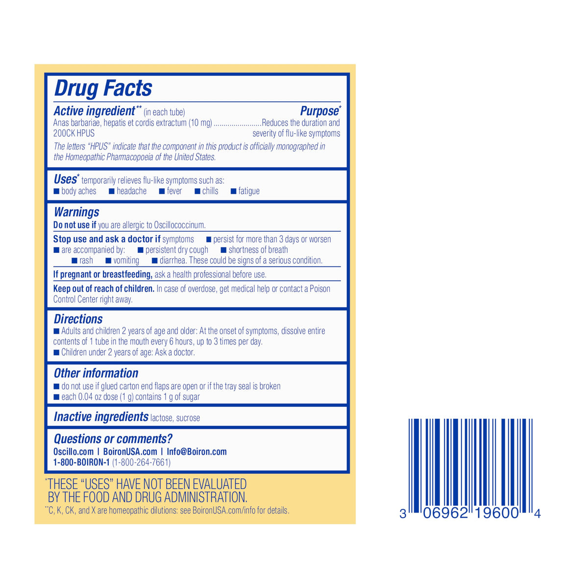 Boiron Oscillococcinum for Relief from Flu-Like Symptoms of Body Aches - image 7