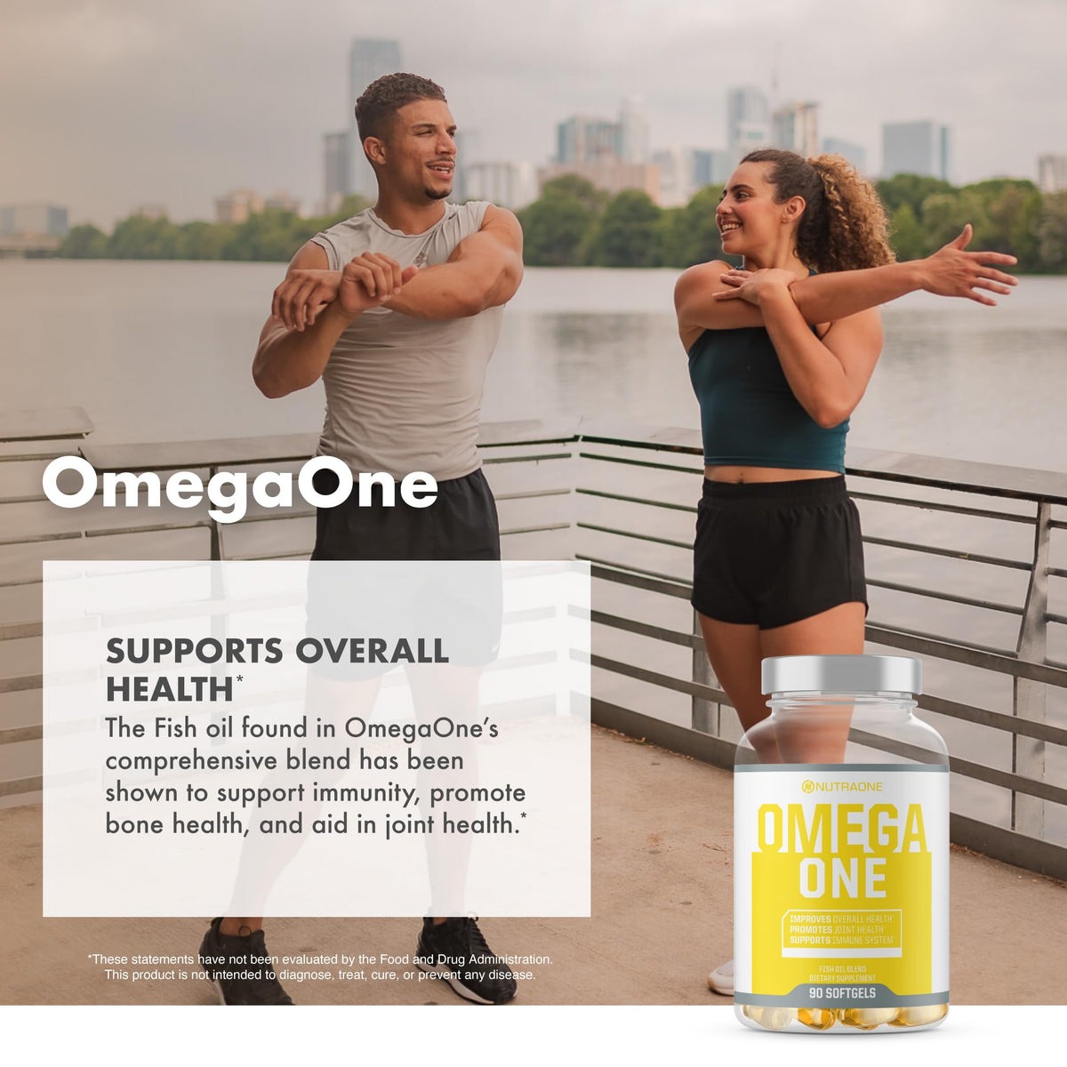 NutraOne OmegaOne Omega-3 Fish Oil Supplement - 90 Softgels - image 8
