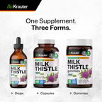 BIO KRAUTER Milk Thistle Supplement for Liver Support - 250 Capsules - image 8