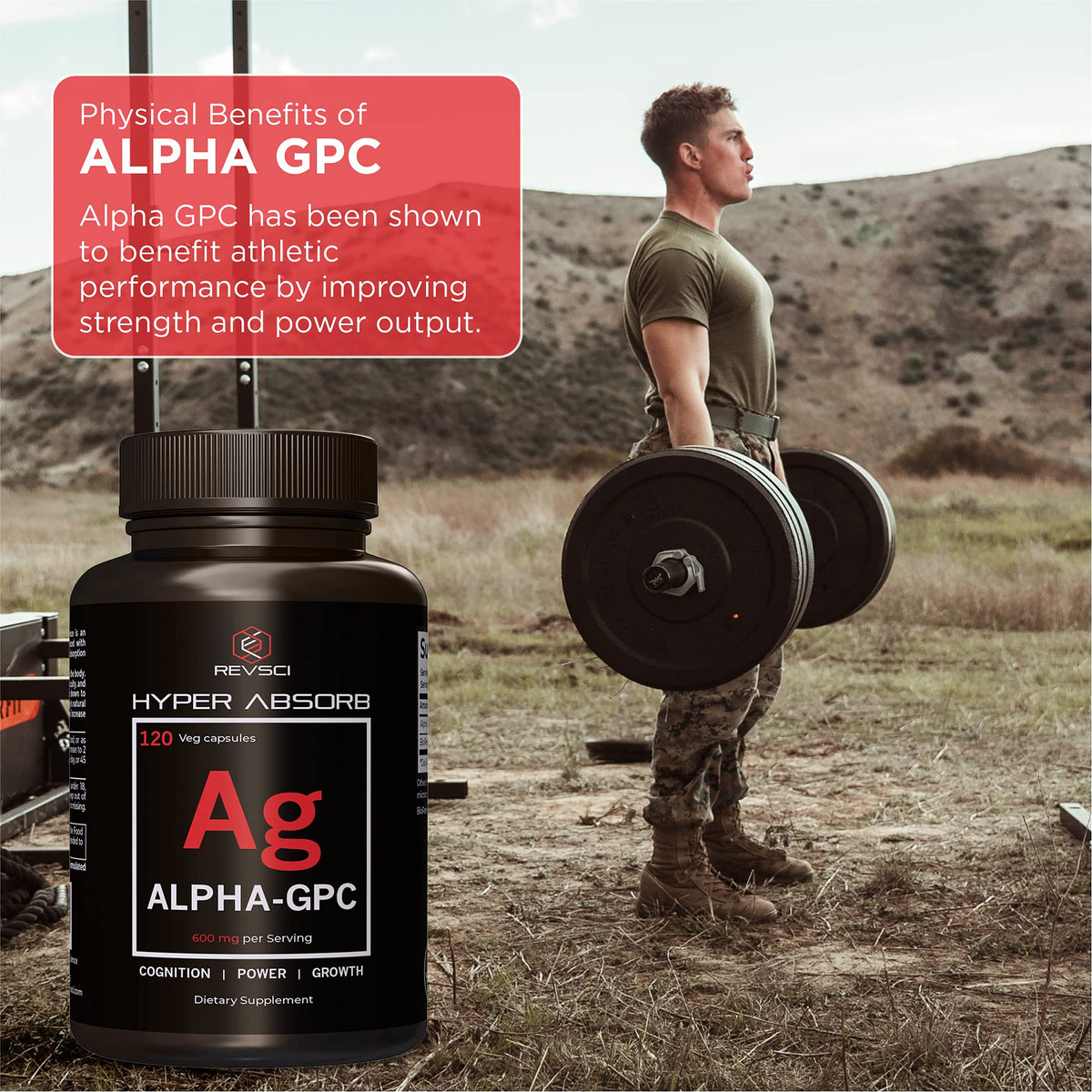 Revolution Science HGH Supplements for Men & Women - Regains Natural