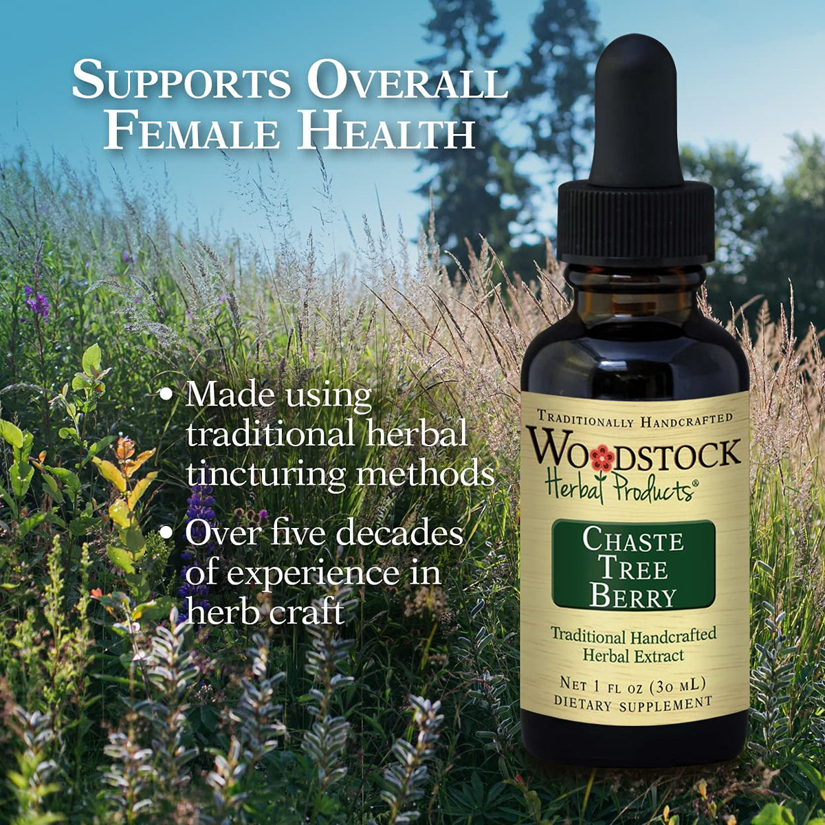 Woodstock Herbal Products Chaste Tree Berry - 1 Ounce - image 4