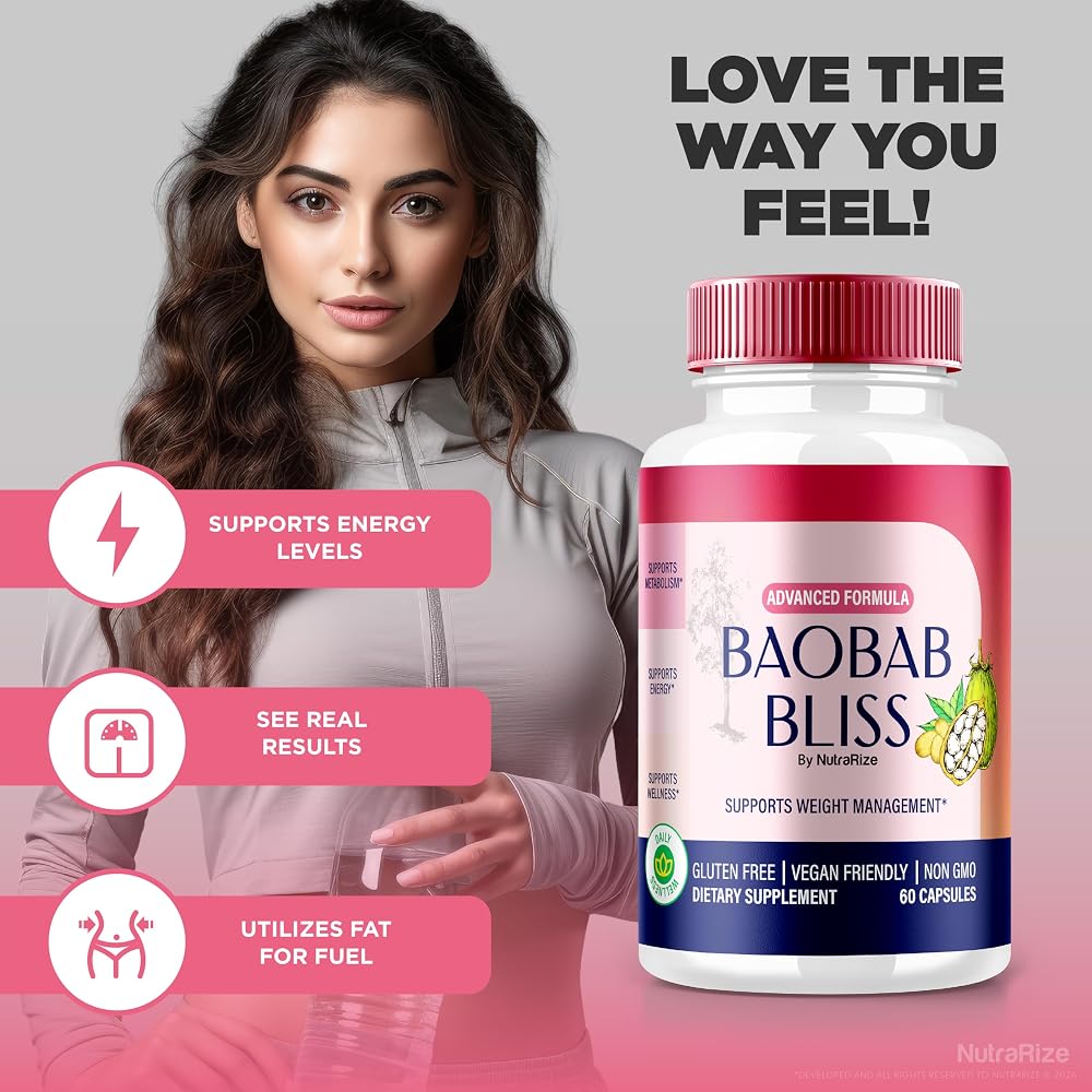 NutraRize Baobab Bliss Powder Capsules - 120 Capsules - image 4