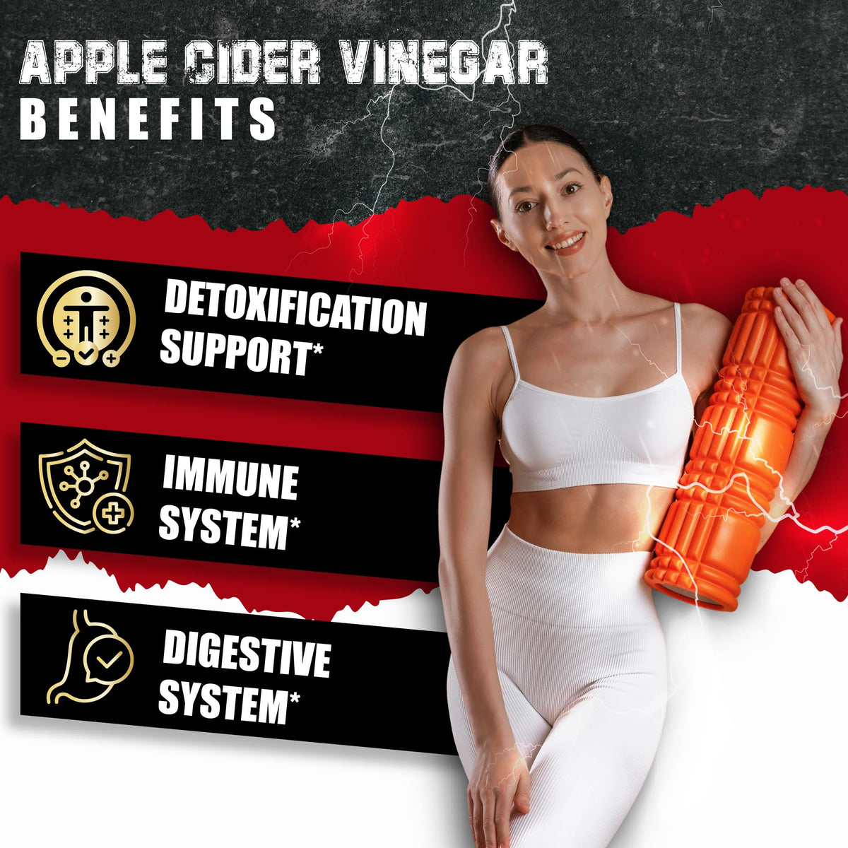 BMVINVOL Apple Cider Vinegar Capsules with Ginger & Turmeric - 120 Capsules - image 5